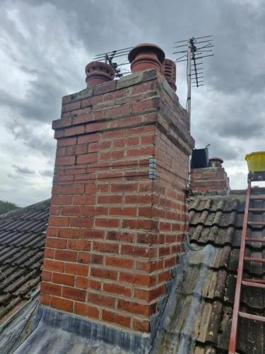 leeds chimney stack rebuild 11